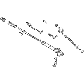 Infiniti 49200-0W010 Power Steering Gear Assembly