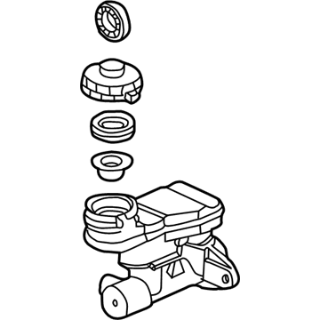 Honda 46100-S9A-A01 Master Cylinder Assembly