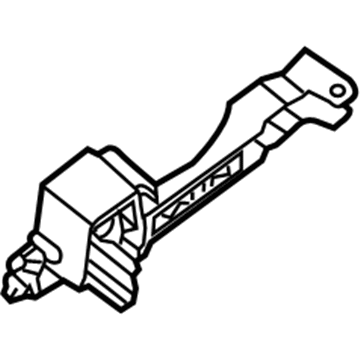 Nissan 82610-1PA0A Bracket-Outside Handle, LH