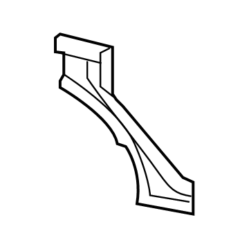 Mopar 55395996AF REINFMNT-WHEELHOUSE To SILL