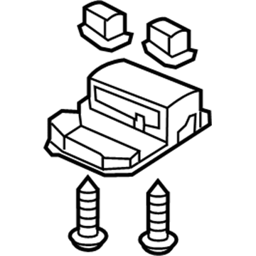 Honda 83250-TK8-A01ZA Console Assy., Roof *NH556L* (GRAY)