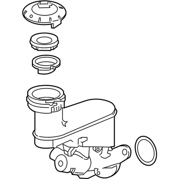 Acura 46100-TP6-A12 Master Cylinder Assembly