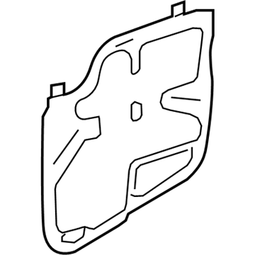 Toyota 67832-07040 Water Shield