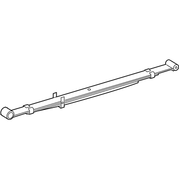 Toyota 48210-AD020 Leaf Spring Assembly