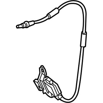 Lexus 77030-0E020 Lock Assembly, Fuel Lid