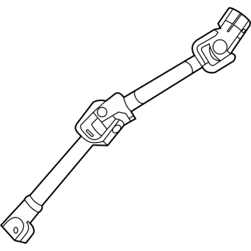Ford MB3Z-3E751-A SHAFT ASY - STEERING