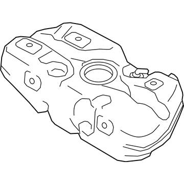 Nissan 17202-3AN0D Fuel Tank Assembly