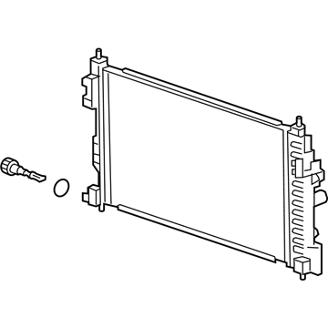 GM 23125739 Radiator