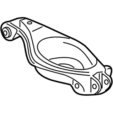 Acura 52360-STK-A01 Arm B, Left Rear (Lower)