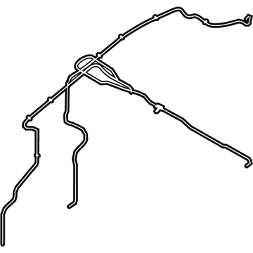 Ford 7T4Z-17K605-AA Washer Hose