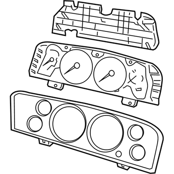 Mopar 5172094AG Cluster-Instrument Panel