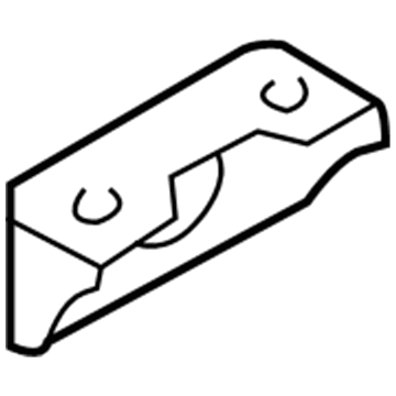 Nissan 54650-8J000 Bracket-Rear Stabilizer