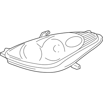 Lexus 81185-33461 Headlamp Unit Assembly, Left