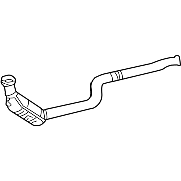 Ford 1W6Z-5E212-LH Catalytic Converter