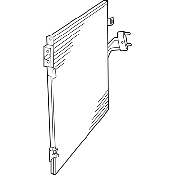 Mopar 68102117AA CONDENSER-Air Conditioning