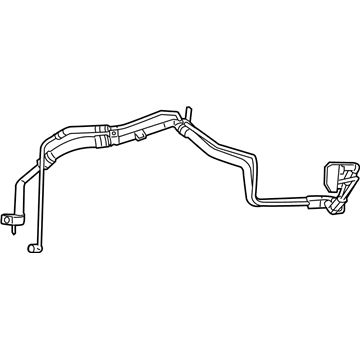 Mopar 68140013AD Line-Auxiliary A/C Liquid