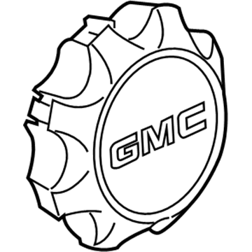 GM 9597791 Hub Cap