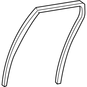 Toyota 68152-52100 Run Channel