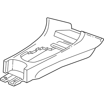 Acura 77291-ST7-A00ZB Console, Front (Medium Taupe)