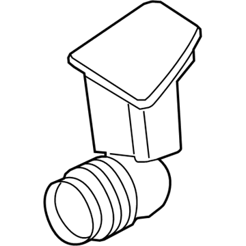 BMW 13-71-7-590-595 Rubber Boot With Resonator