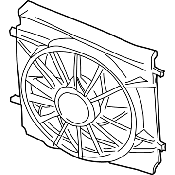 Mopar 52079879AB SHROUD-Fan