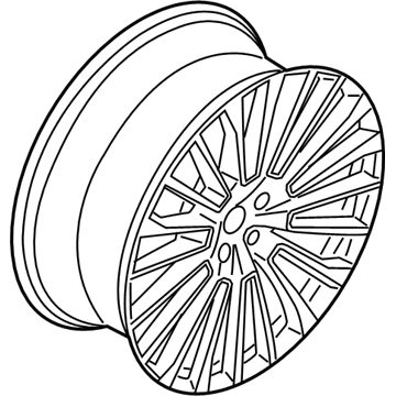BMW 36-11-6-885-144 Light Alloy Rim Ferricgrey