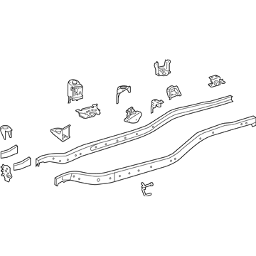 Toyota 51001-0C534 Frame Assembly