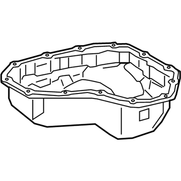 Lexus 12101-36080 Pan Sub-Assy, Oil