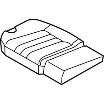 Hyundai 89200-3NAA0-WIS Cushion Assembly-Rear Seat, RH