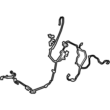 Hyundai 89670-3N501 Wiring Harness-Rear Seat, RH