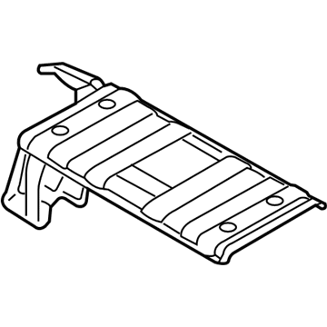 Infiniti 74761-JL00A INSULATOR - Heat, Rear Floor