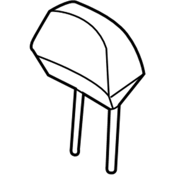 Hyundai 88700-2V000-S5B Headrest Assembly-Front Seat