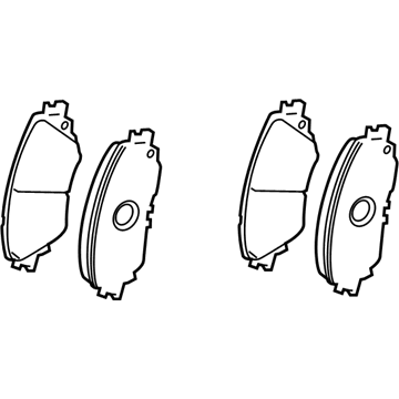 Toyota 04465-33500 Front Pads