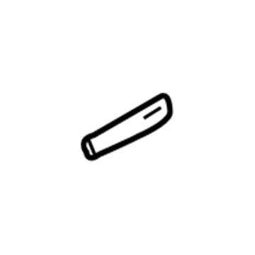 Hyundai 87715-3D000 Bright-Fender Waist Line Molding, LH