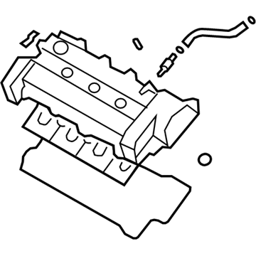 Hyundai 22410-3C150 Cover Assembly-Rocker, LH