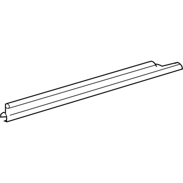 GM 19184484 Sealing Strip, Front Side Door Window Outer