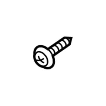 Kia 1249305127E Tapping Screw-FLANGE Head