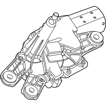 Ford FK7Z-17508-A Rear Motor