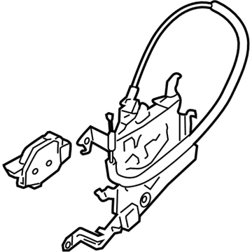 Nissan 90504-1PA0A Remote Control-Back Door Lock, RH