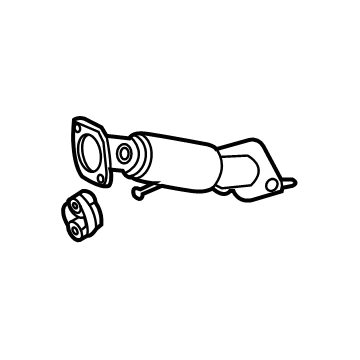 Hyundai 28610-K2600 Front Muffler Assembly