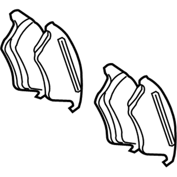 Mopar 5103794AA Brake Pad Kit