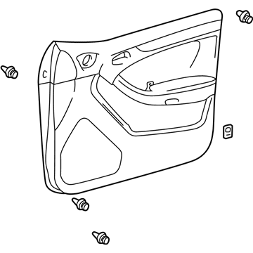 Toyota 67610-35B20-B0 Door Trim Panel