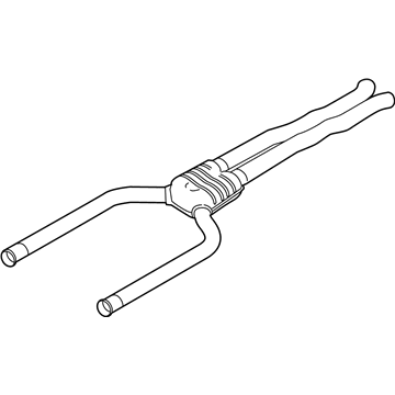 BMW 18-30-8-092-607 Front Silencer