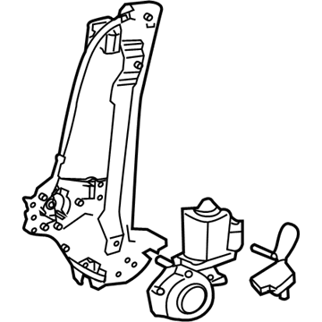 Ford 6L2Z-7827001-BA Regulator Assembly