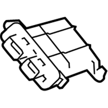 Mopar 68251023AB OCCUPANT Restraint Module