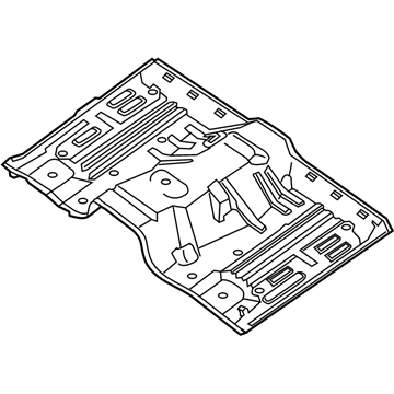 Nissan 74312-7S030 Floor-Front