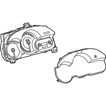 GM 19184120 Cluster Assembly