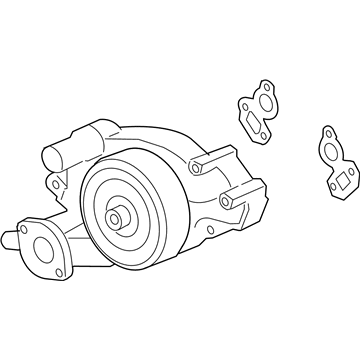 GM 12710208 Water Pump Assembly