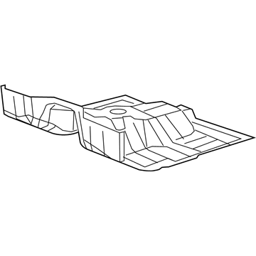 Mopar 55395323AD Pan-Floor