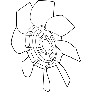 GM 15877356 Fan Blade